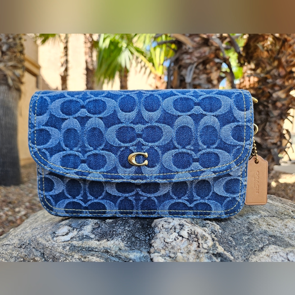 Coach Indigo Denim Hayden